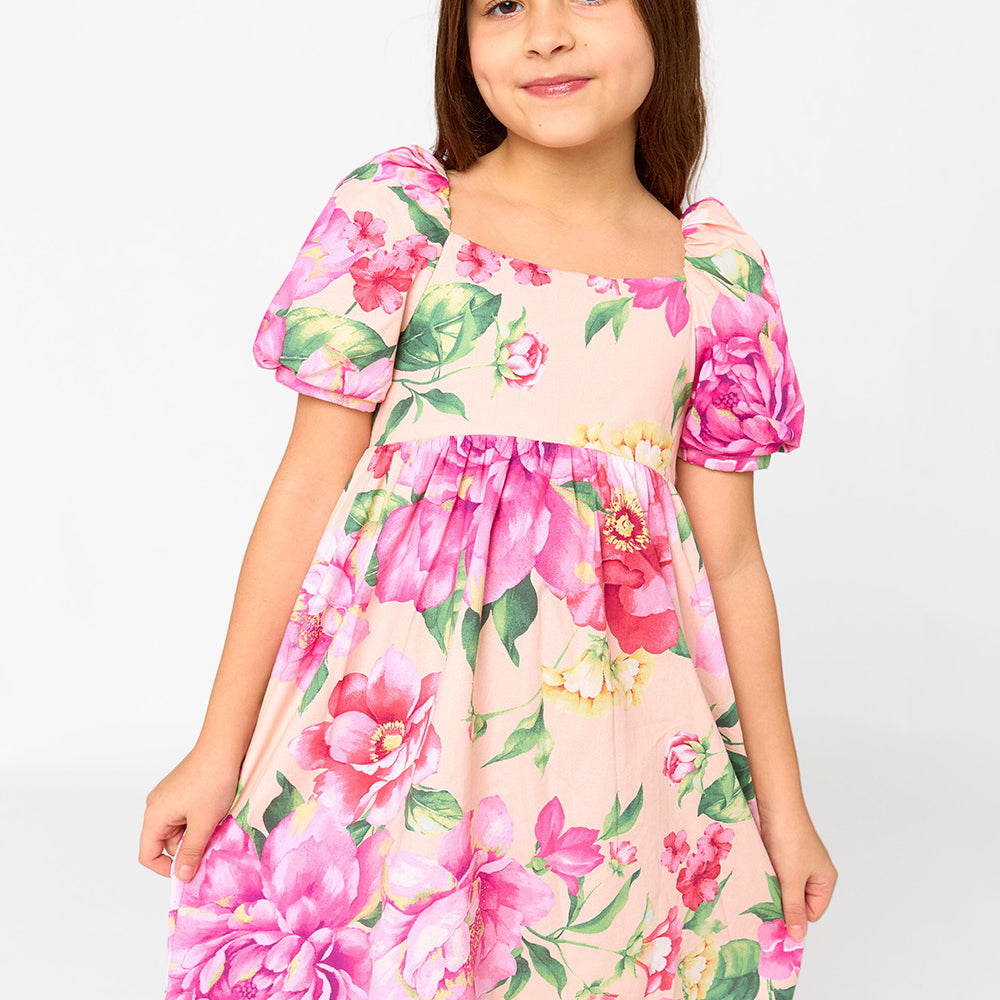 Kennedy Girl's Baby Doll Dress - Explorer