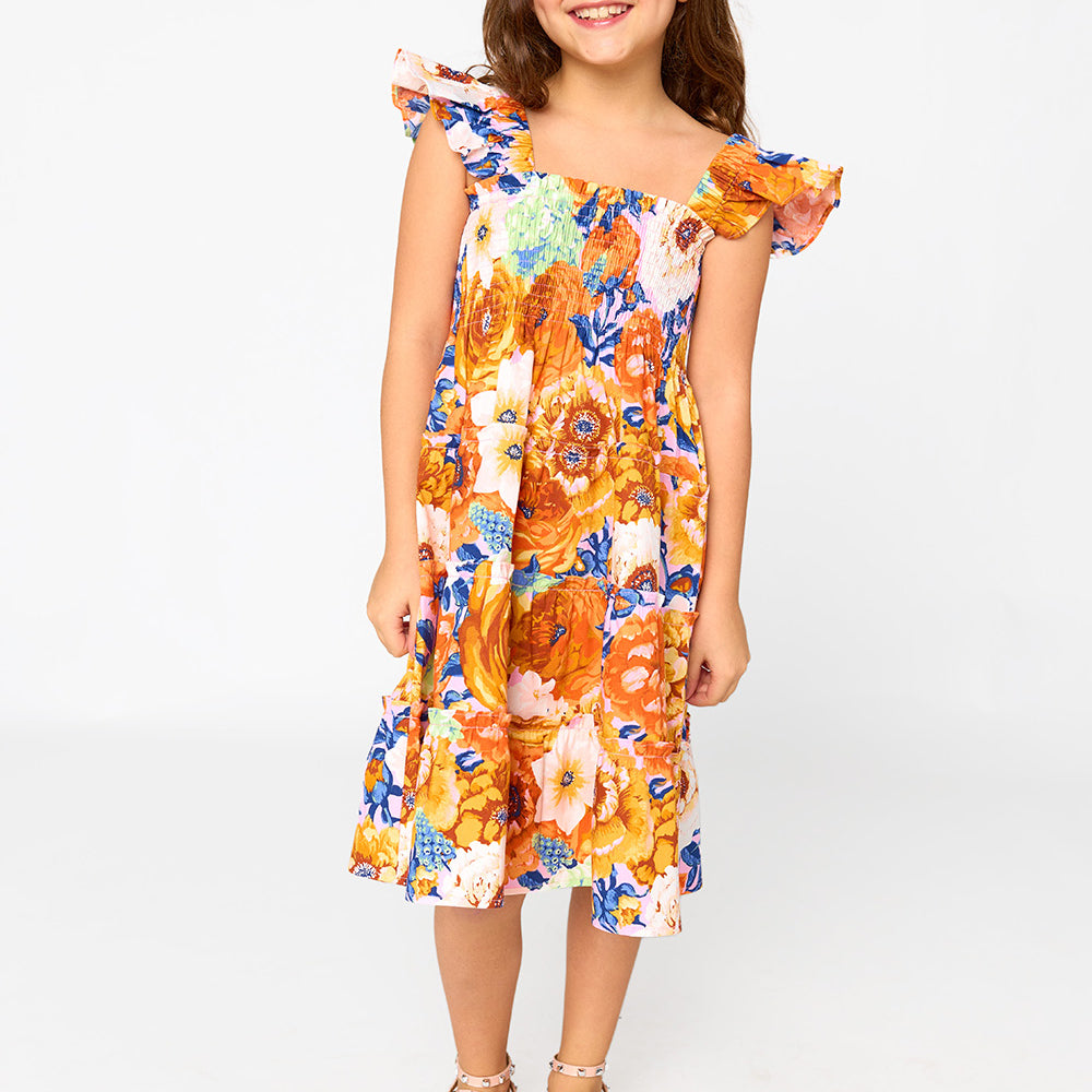 Nori Girl's Dress - Seeya Later