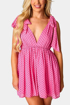 BuddyLove Melanie Tie-Shoulder Mini Dress - Minnie