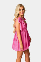 BuddyLove Melanie Tie-Shoulder Mini Dress - Minnie