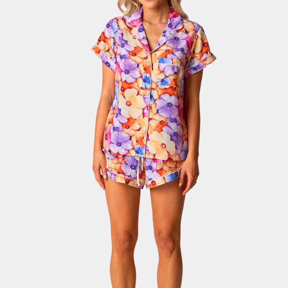 BuddyLove Aurora Pajama Set - Pansy