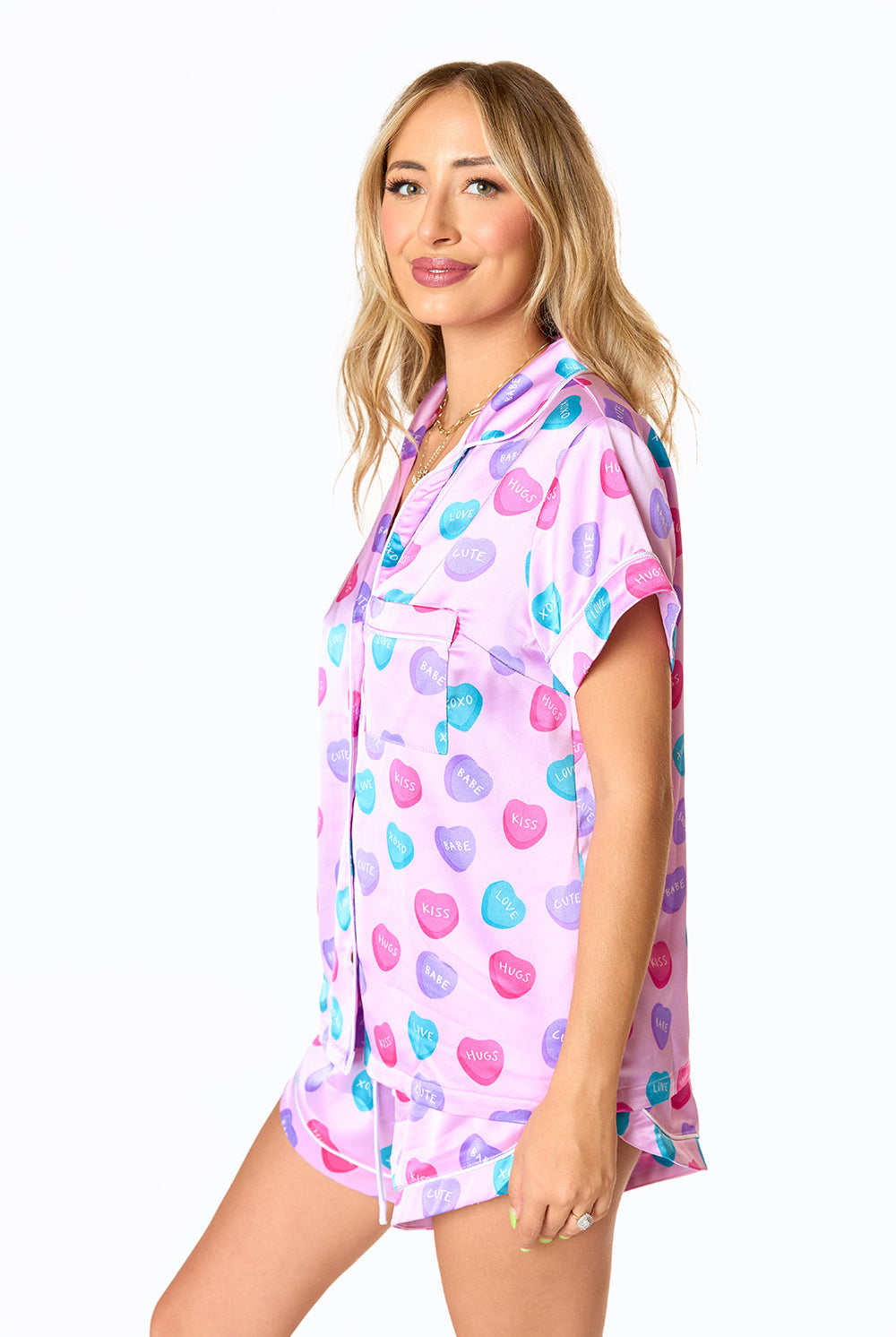 BuddyLove Aurora Pajama Set - Sweet Hearts
