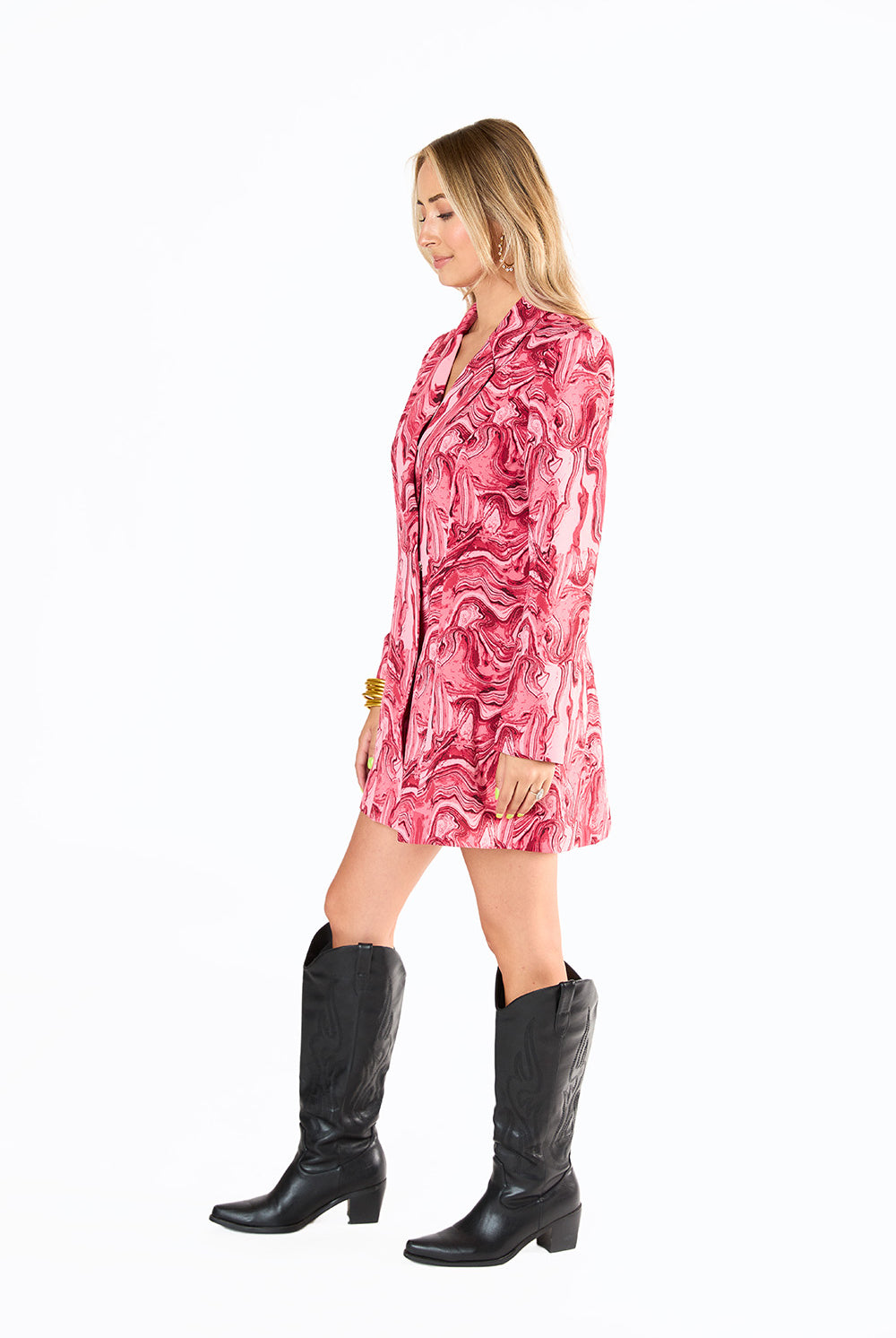 BuddyLove Riley Blazer Dress - Jupiter