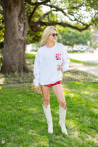 BuddyLove Devon Graphic Sweatshirt - Down Set Red