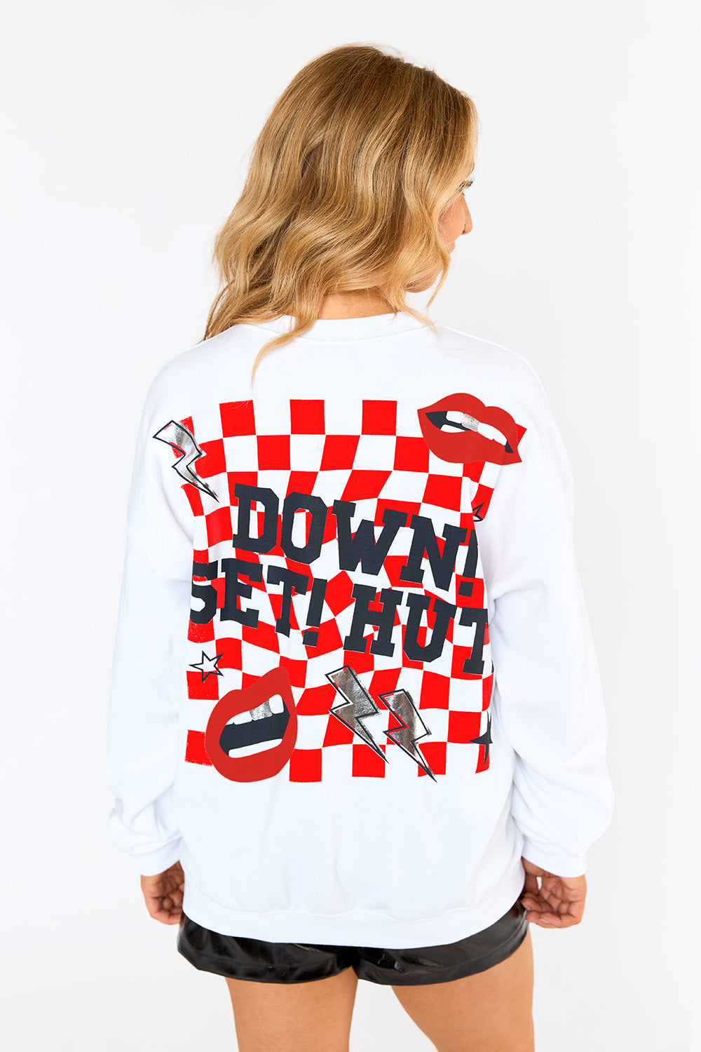 BuddyLove Devon Graphic Sweatshirt - Down Set Red