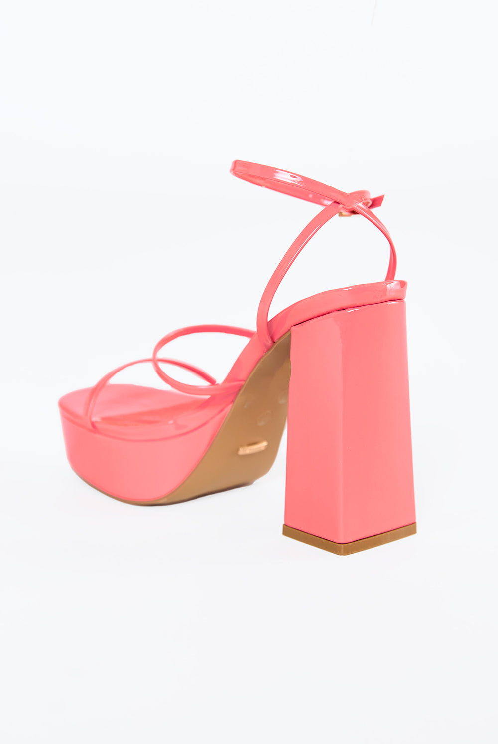 Vincija Platform Heel - Coral