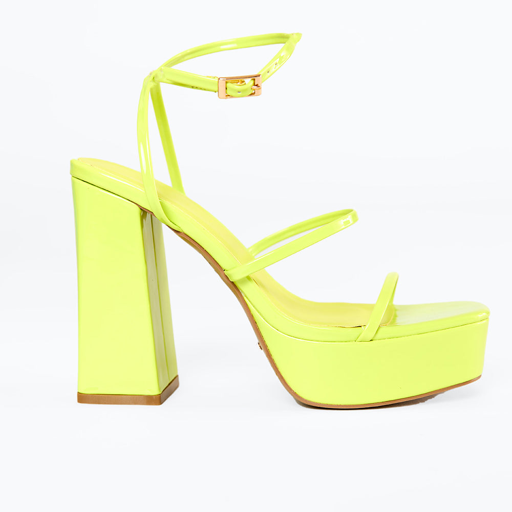 Vincija Platform Heel - Wasabi