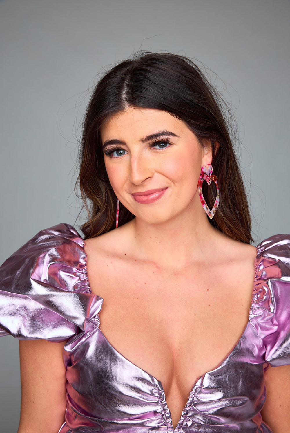 Linny Co xx BL Grayson Statement Earrings - Love