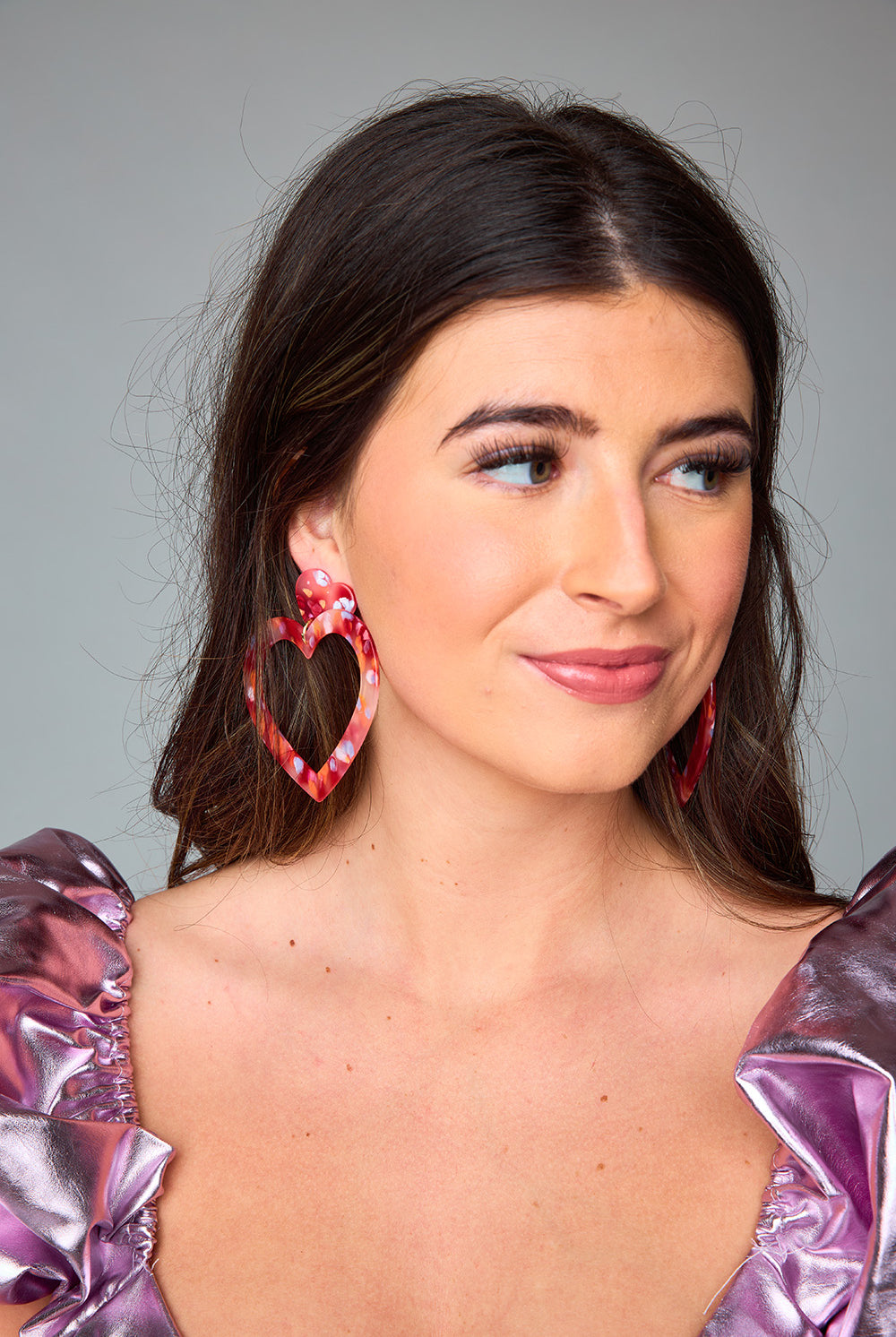 Linny Co xx BL Grayson Statement Earrings - Sunset