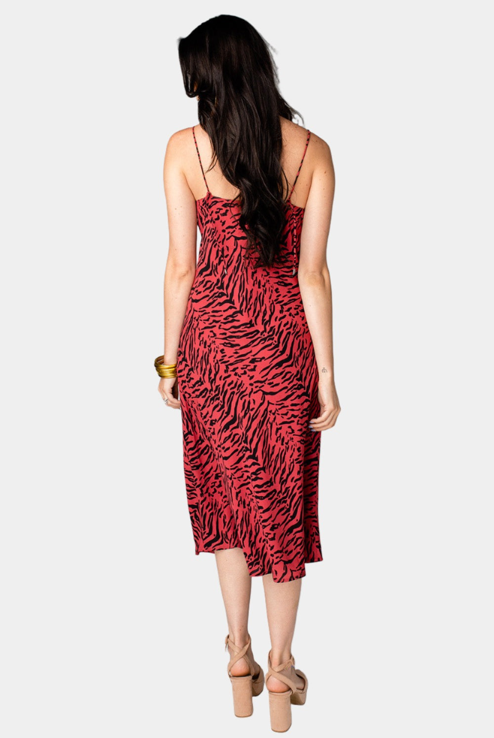 BuddyLove Tiff Midi Slip Dress - Tigers Blood