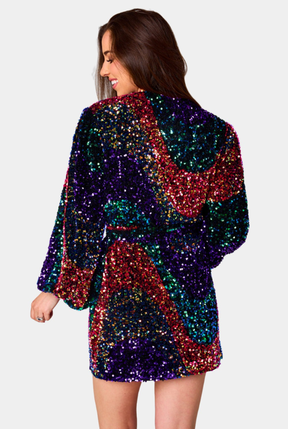 BuddyLove Adeline Sequin Wrap Dress - Party