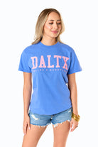 BuddyLove DALTX Graphic Tee - Flo Blue