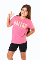 BuddyLove Dallas Youth Graphic Tee - Crunchberry