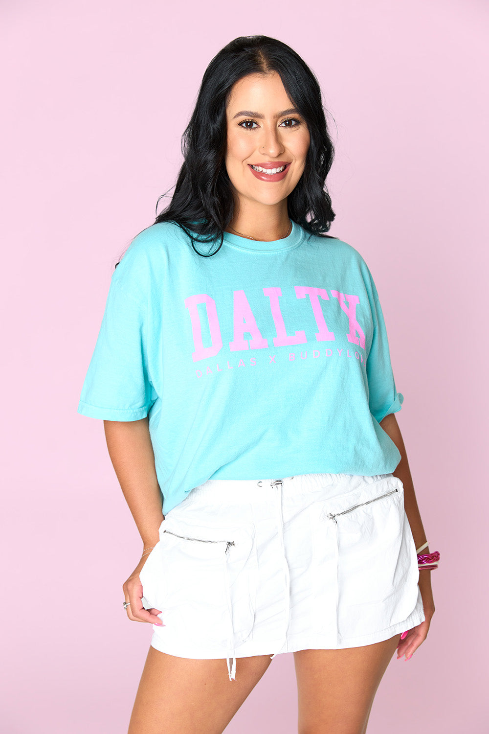 BuddyLove DALTX Graphic Tee - Chalky Mint