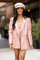 BuddyLove Avery Oversized Blazer - Mauve