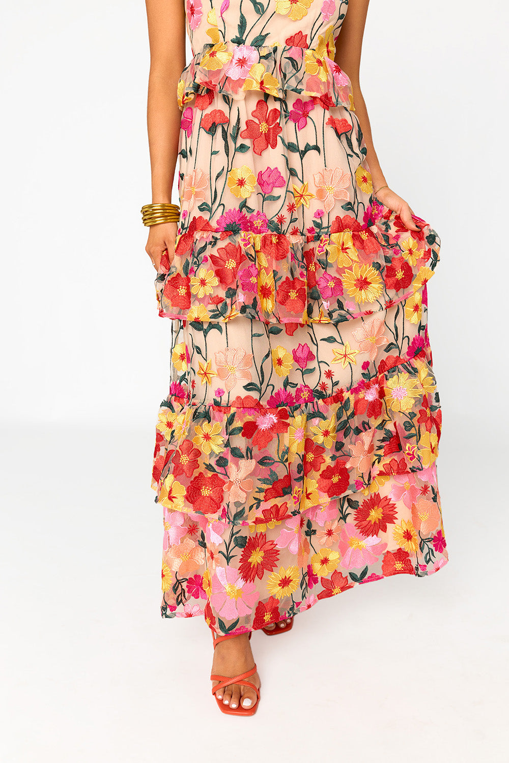 BuddyLove | Edie Tie-Shoulder Maxi Dress | Unconditional