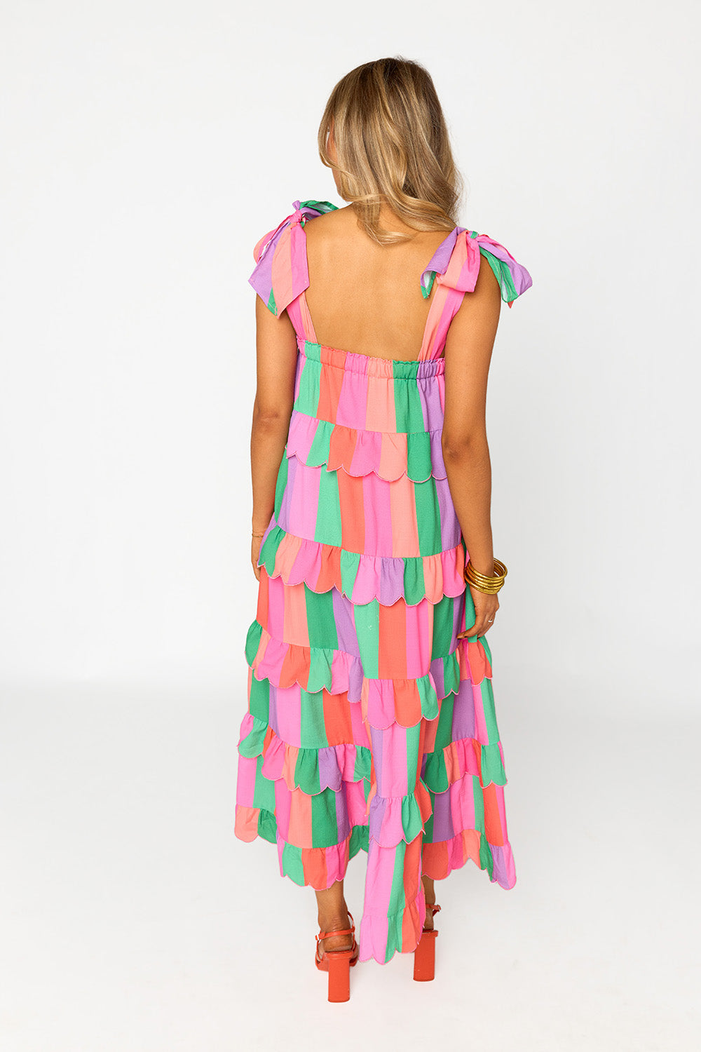 BuddyLove | Landon Tie-Shoulder Maxi Dress | Vacay