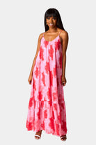 BuddyLove Katey Scooped Neck Maxi Dress - Sunset