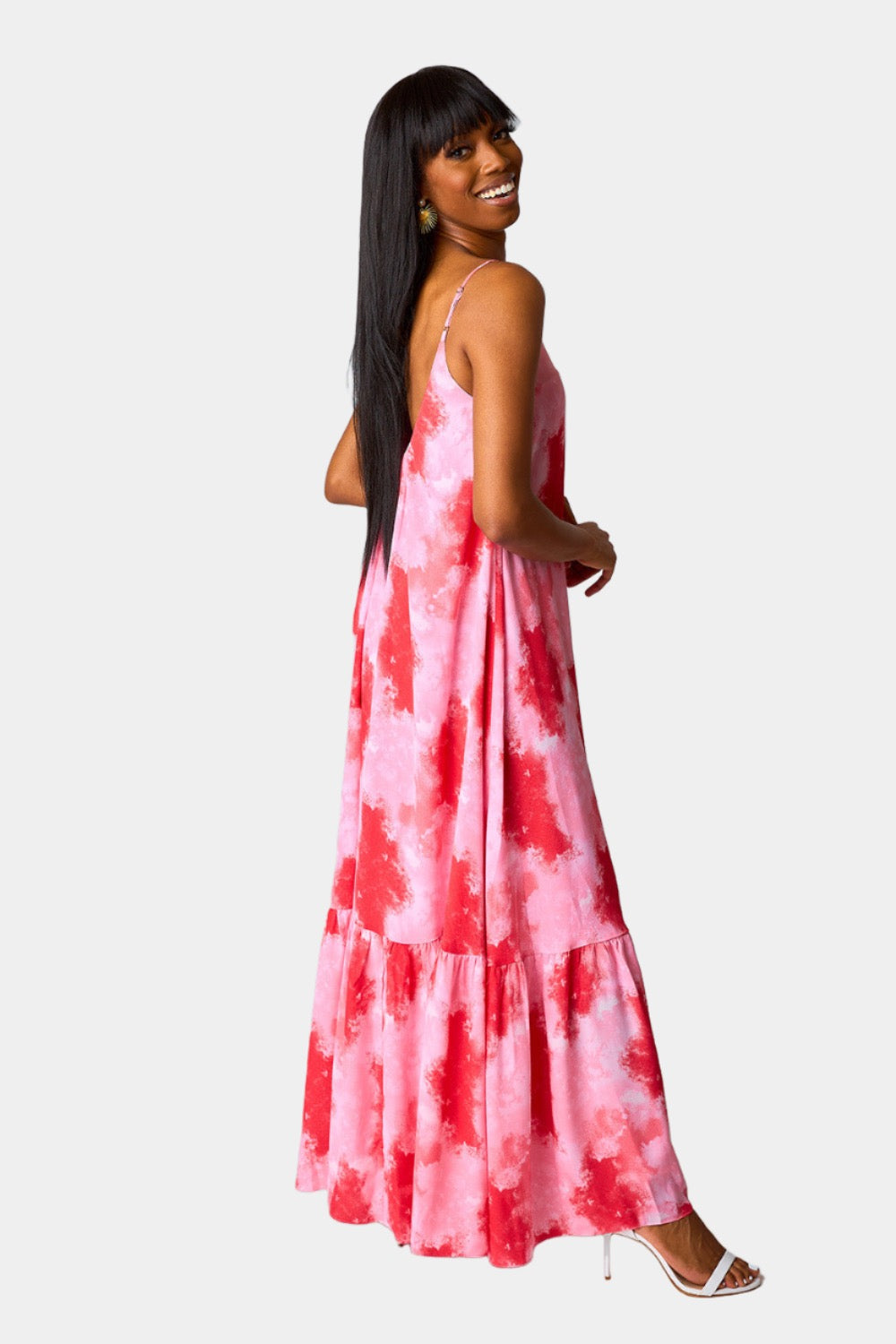 BuddyLove Katey Scooped Neck Maxi Dress - Sunset