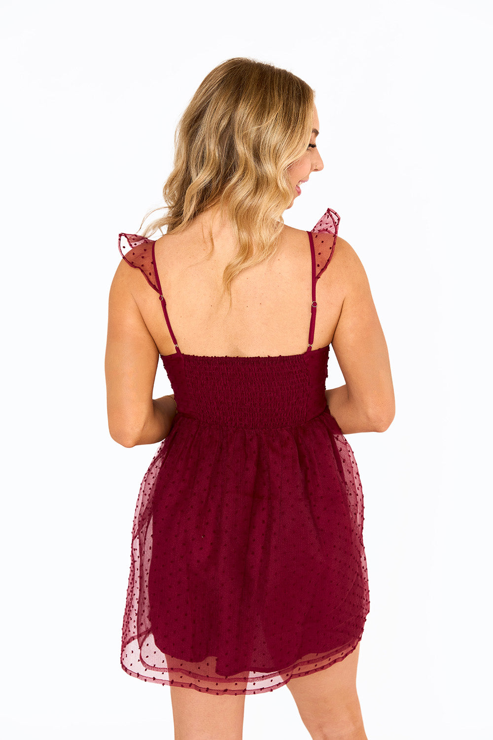 BuddyLove Vixen Bustier Mini Dress - Wine