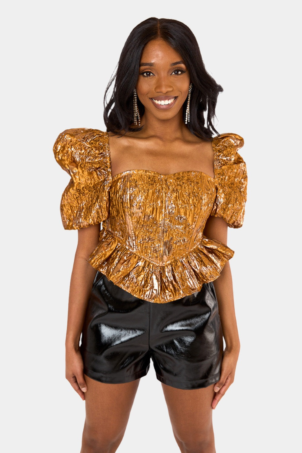 BuddyLove Chloe Bustier Top - Bronze