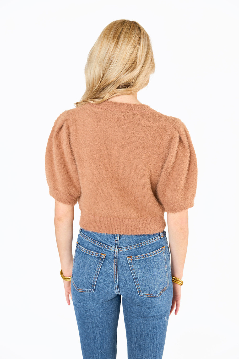 BuddyLove Macy Crop Sweater - Coffee