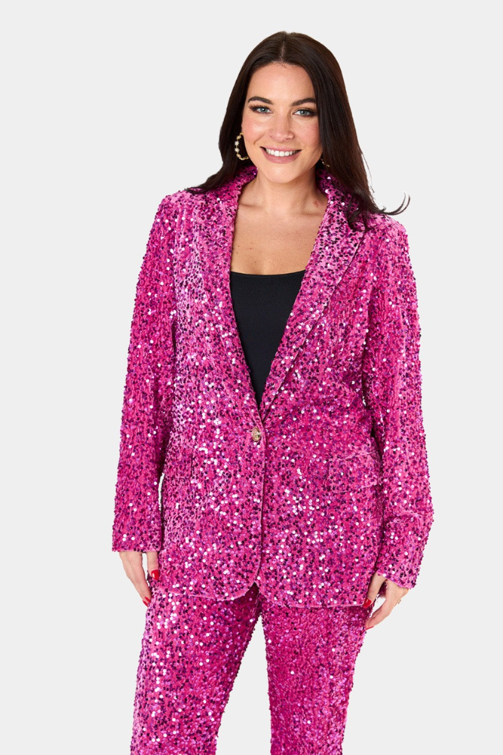 BuddyLove Heff Sequin Blazer - Highkey