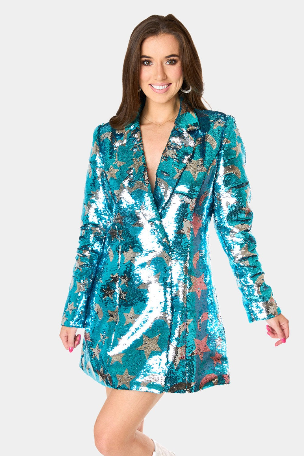 BuddyLove Riley Blazer Dress - Light Year