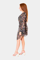 BuddyLove Astrid Wrap Mini Dress - Over It