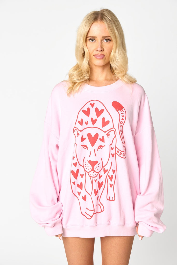 BuddyLove Vickie Graphic Sweatshirt - Prowlin For Love