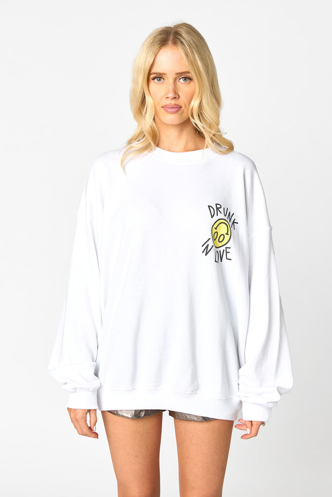 BuddyLove Devon Graphic Sweatshirt - Drunk in Love