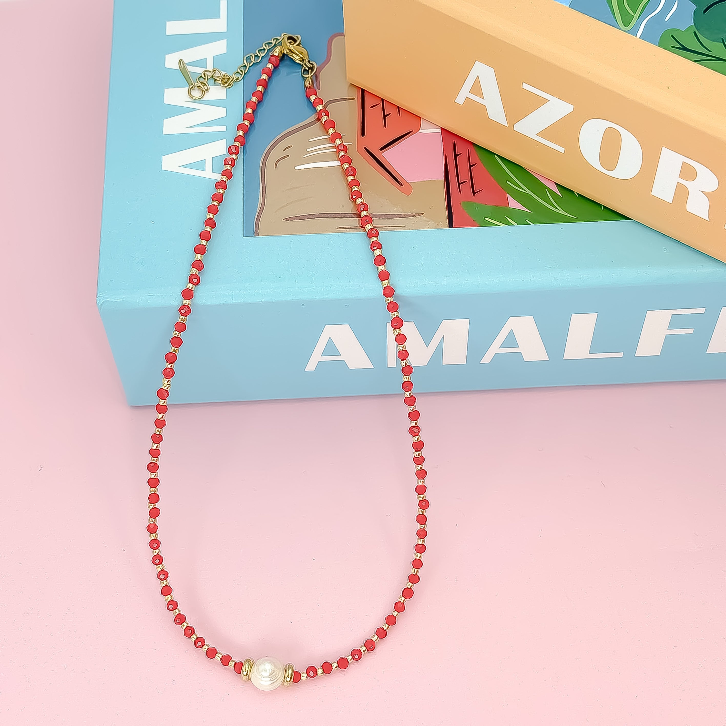 Glowy Bean Necklace