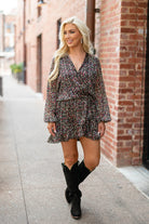 BuddyLove Jace Long Sleeve Romper - Thornberry