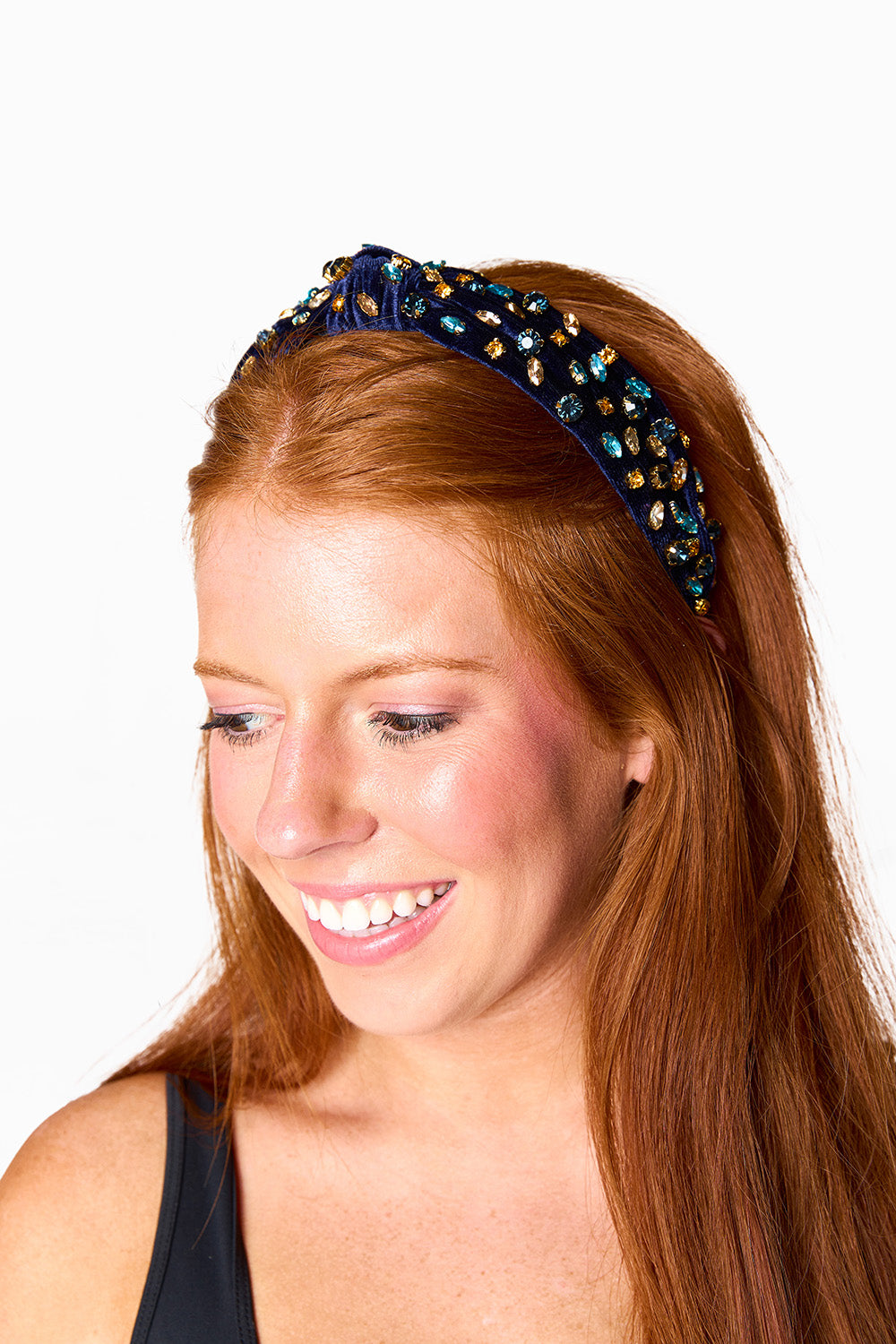 Jerri Headband - Navy