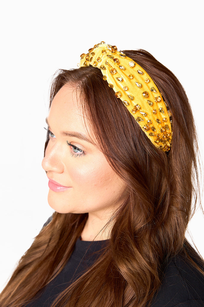 Jerri Headband - Mustard