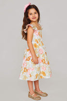 BuddyLove Nori Girl's Dress - Creamsicle