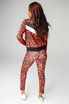 BuddyLove Vonn Elastic Long Sleeved Zip Up Jacket - Fire