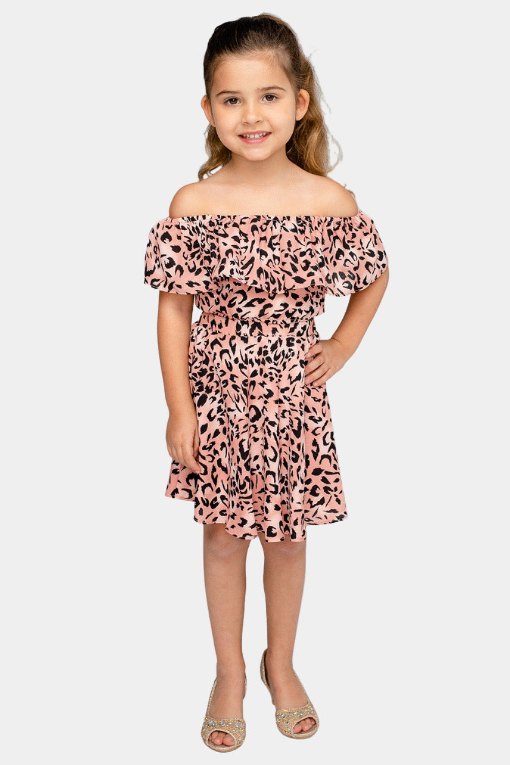 BuddyLove Kids Ainsley Top and Skirt Set - Kitty