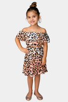 BuddyLove Ainsley Girl's Top and Skirt - Dreamsicle