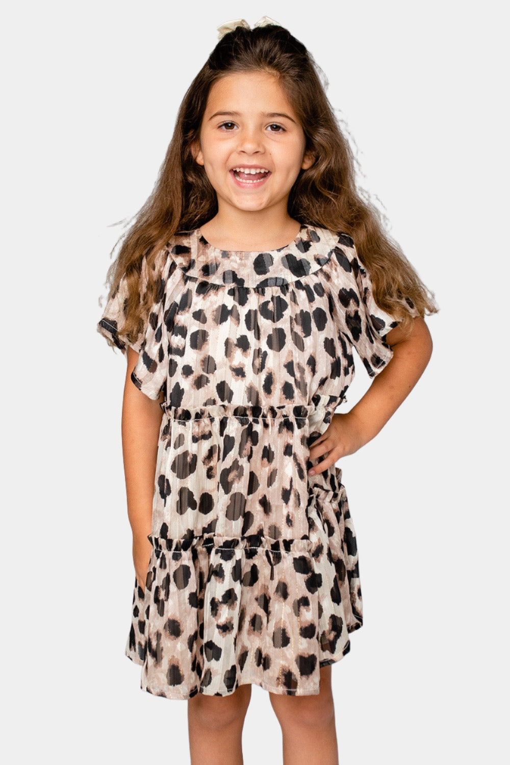 BuddyLove Kenzie Girl's Dress - Oreo