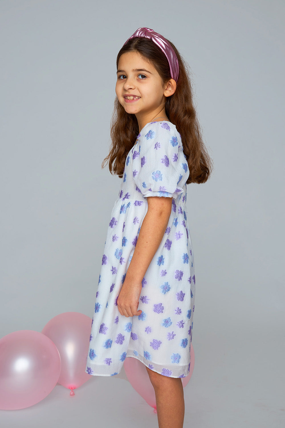 BuddyLove Kennedy Girl's Dress - Violet