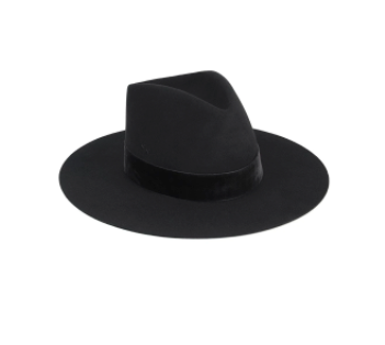 Benson Tri Hat - Black,S / Black