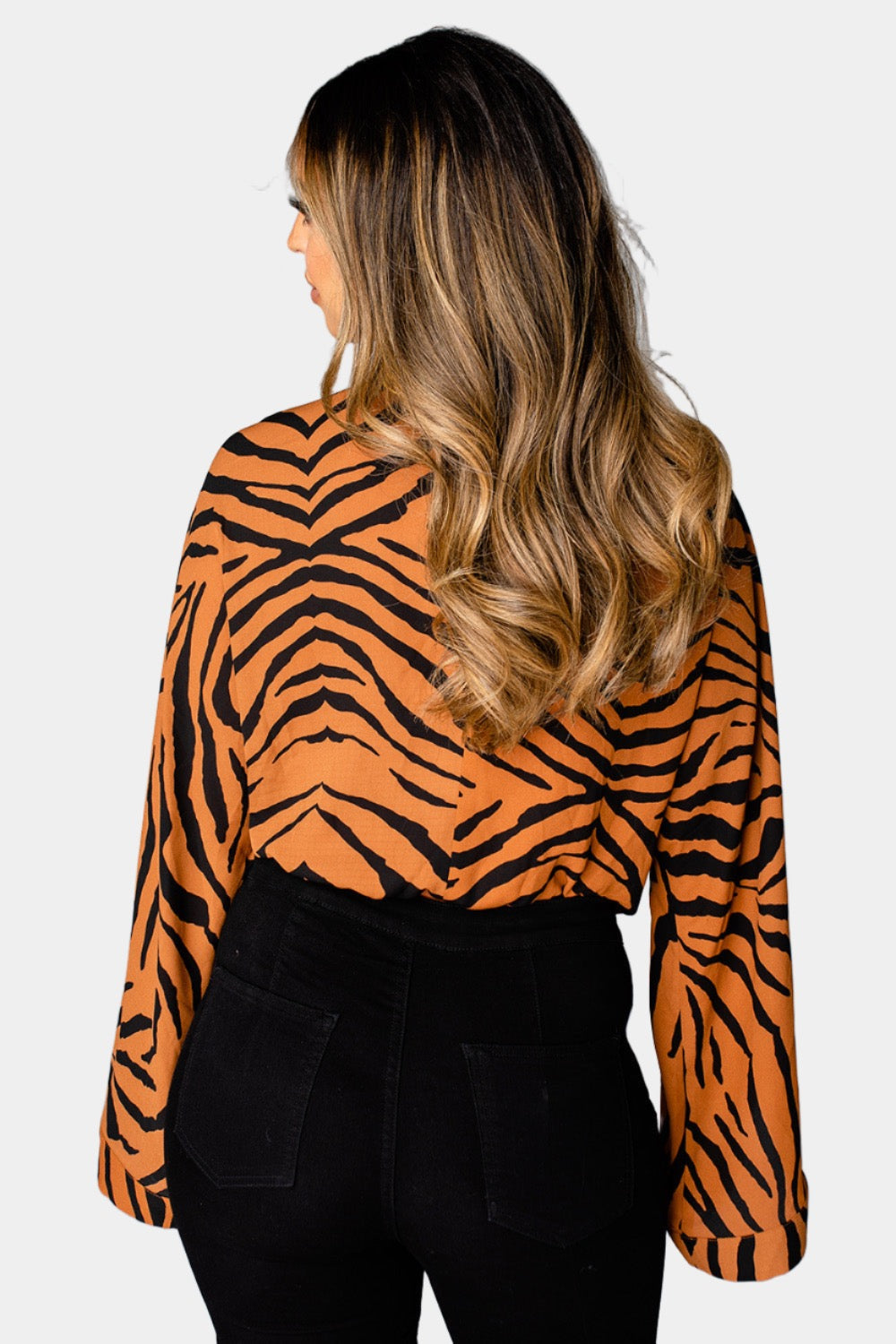 BuddyLove Ariana Kimono Sleeve Bodysuit - Mowgli