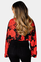 BuddyLove Ariana Kimono Sleeve Bodysuit - Dahlia