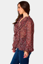 BuddyLove Lonnie Long Sleeve Blouse - Amour