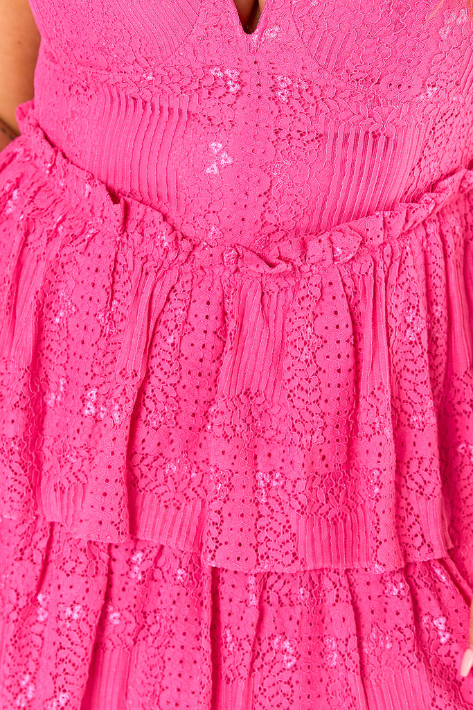 BuddyLove Sissy Lace Mini Dress - Morning Glory