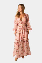 BuddyLove Pia Long Sleeve Maxi Dress - Spellbound