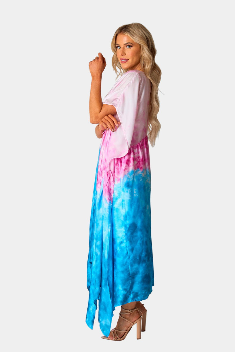 BuddyLove Mamie Caftan Maxi Dress - Shoreline