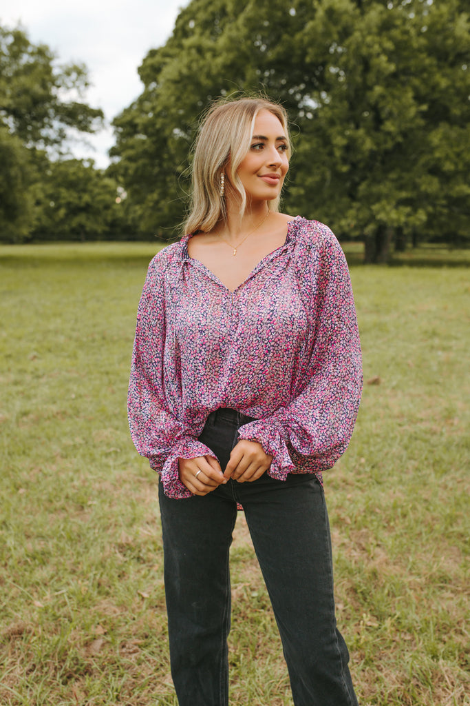 BuddyLove Mandy Long Sleeve Blouse - Princess